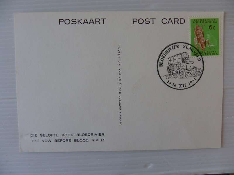 RSA (1971) - Bloedrivier Illustrated FDC