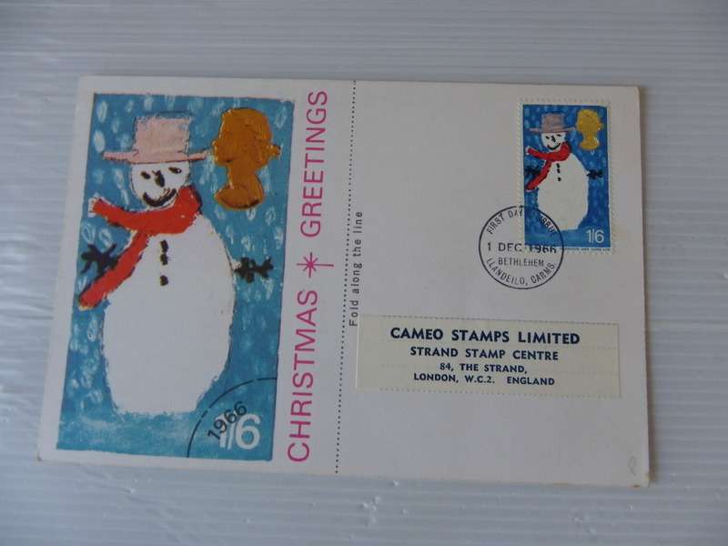 Great Britain (1966) - Christmas Card