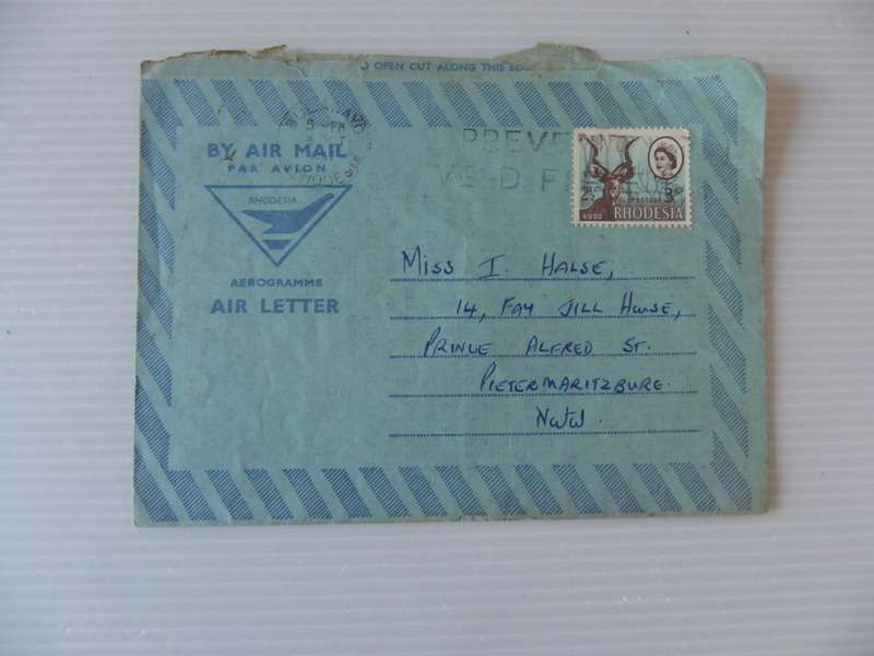 Rhodesia (1967) - Old Letter