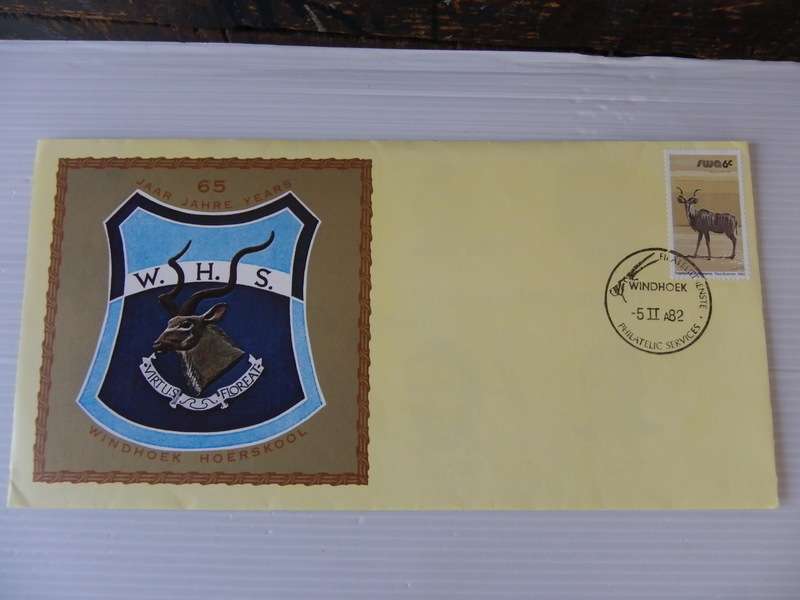 SWA (1982) - Windhoek High School 75 Years Illustrated FDC