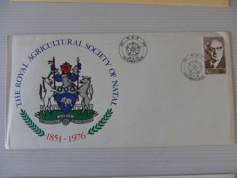 RSA (1976) - Natal Agriculture Society Illustrated FDC