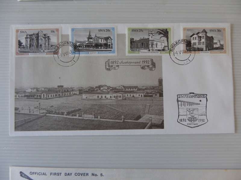 SWA (1992) - Swakopmund Centenary Illustrated FDC