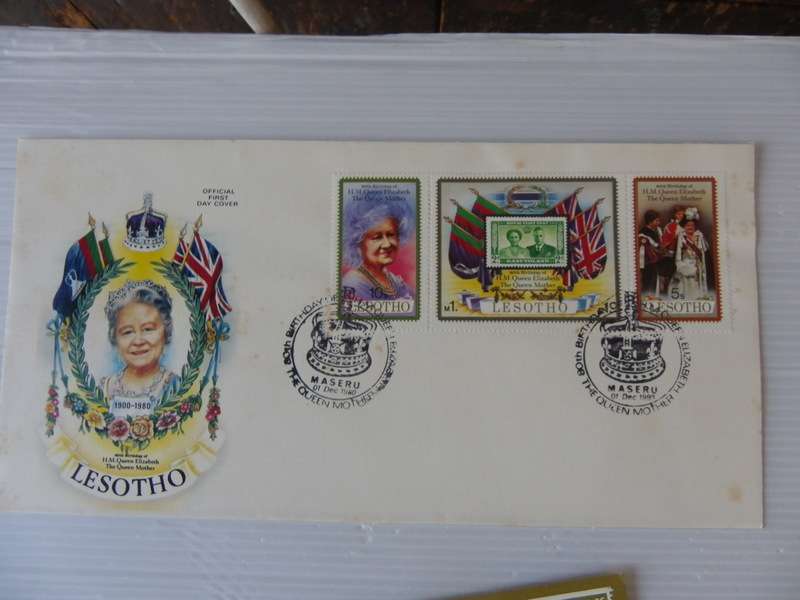 Lesotho (1980) - 80th Birthday of Queen Mother Illustrated FDC