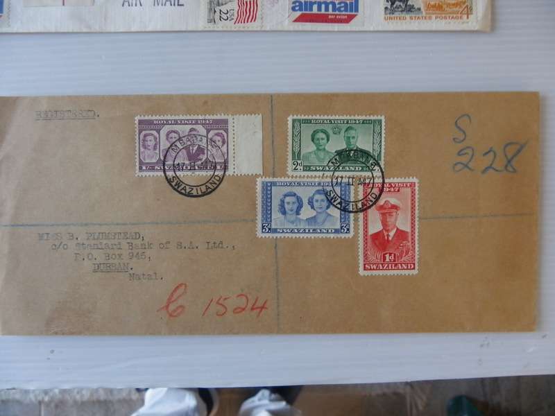 Swaziland (1947) - Royal Visit Private FDC