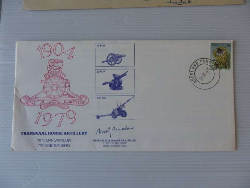 RSA (1979) - Transvaal Horse Artillery Illustrated FDC