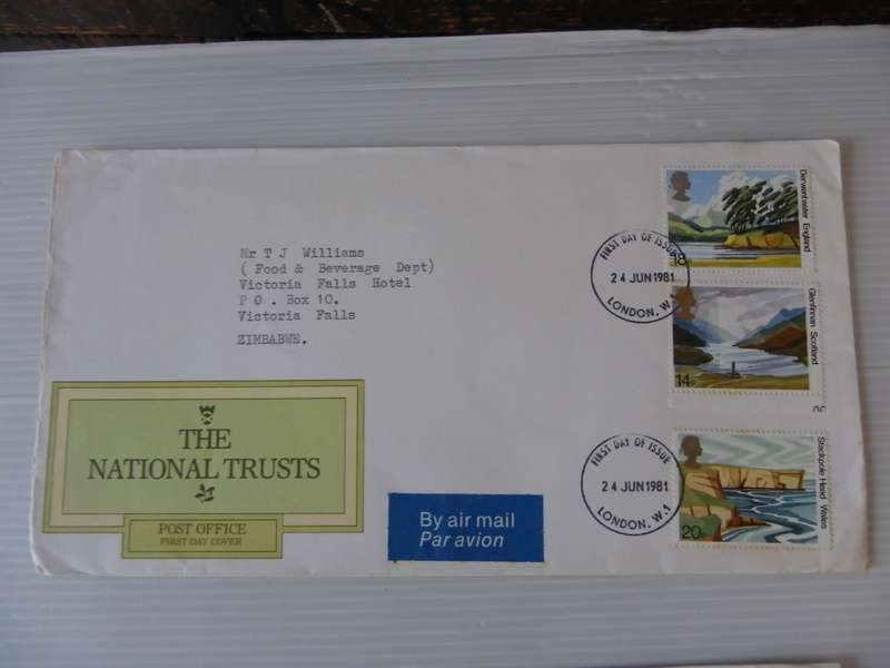 Great Britain (1981) - National Trusts Illustrated FDC