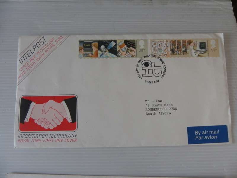 Great Britain (1982) - Information Technology Illustrated FDC