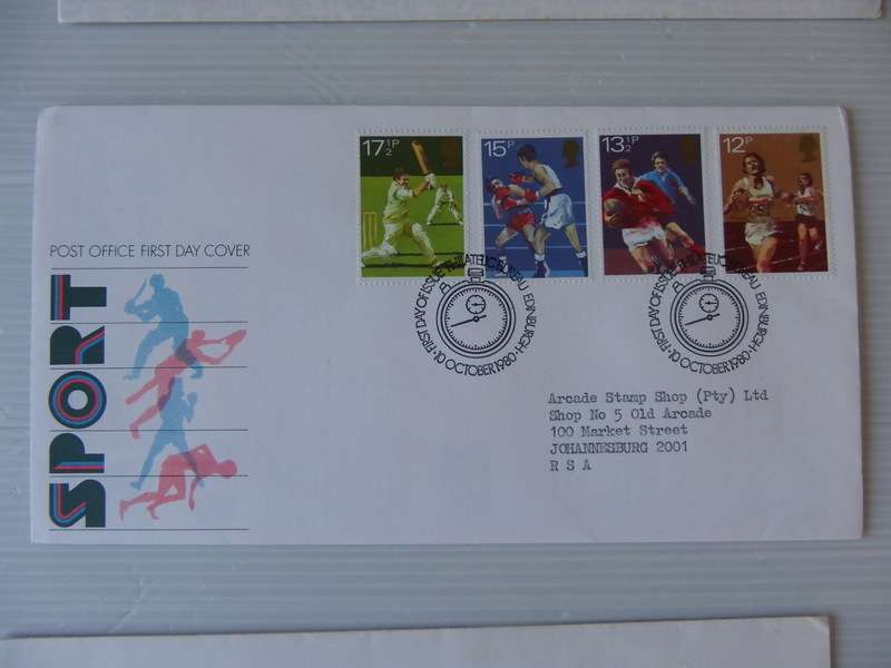 Great Britain (1980) - Sport illustrated FDC