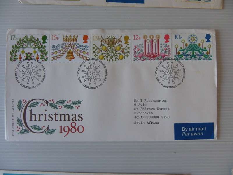 Great Britain (1980) - Christmas Illustrated FDC