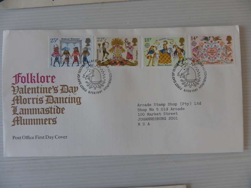 Great Britain (1981) - Folklore Illustrated FDC