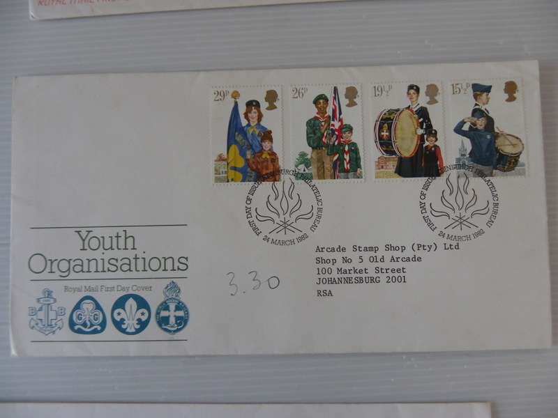 Great Britain (1982) - Youth Organisations Illustrated FDC