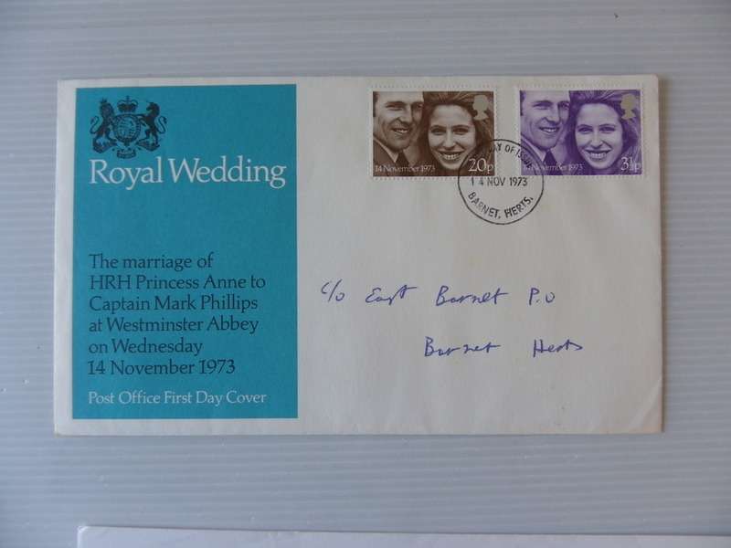 Great Britain (1973) - Royal Wedding Illustrated FDC