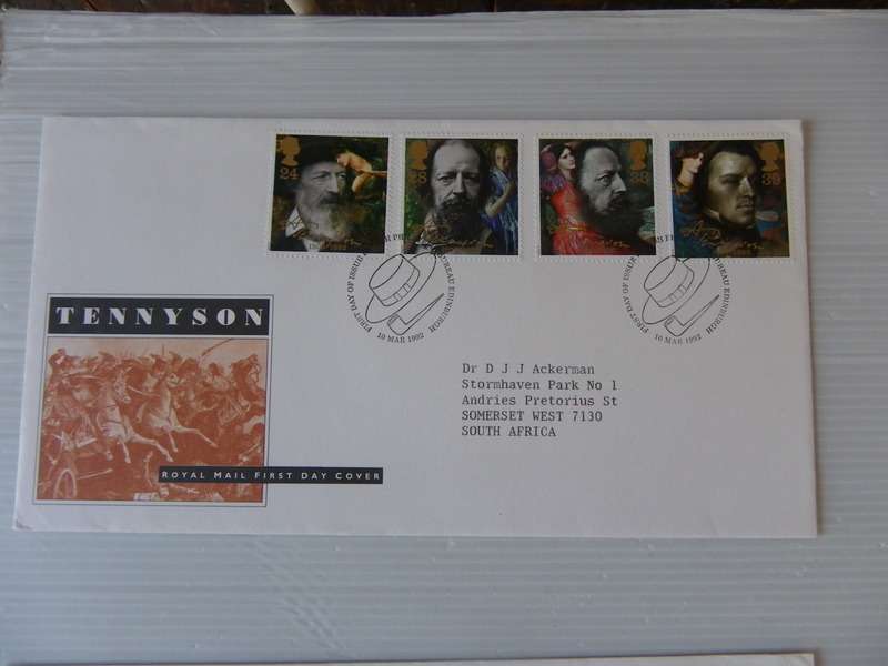 Great Britain (1992) - Tennyson Illustrated FDC