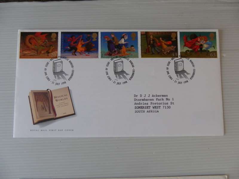 Great Britain (1989) - Magical Worlds Illustrated FDC