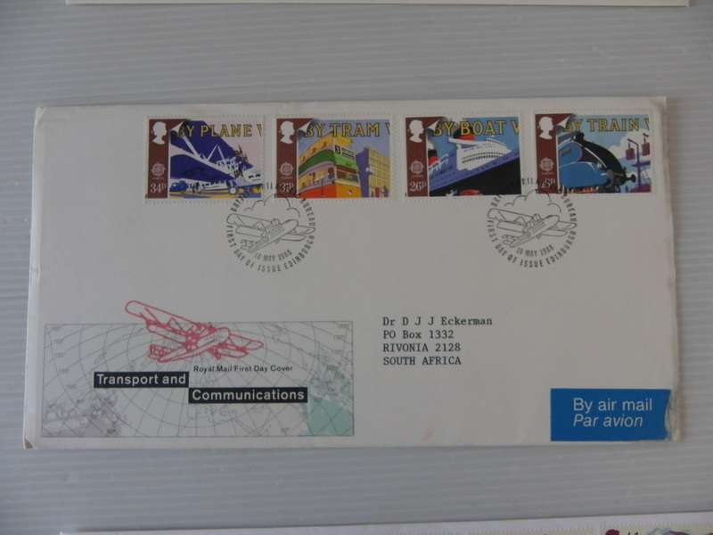Great Britain (1988) - Transport and Communication Illustrated FDC