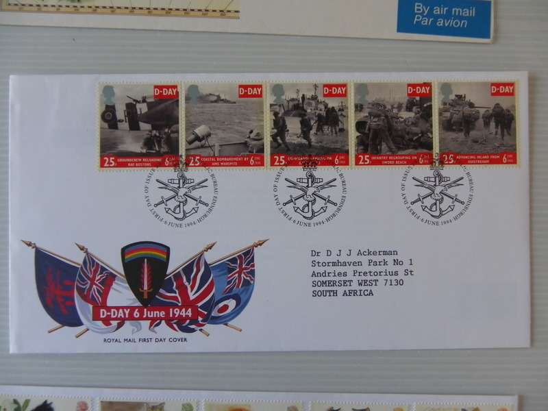 Great Britain (1994) - D-Day Illustrated FDC