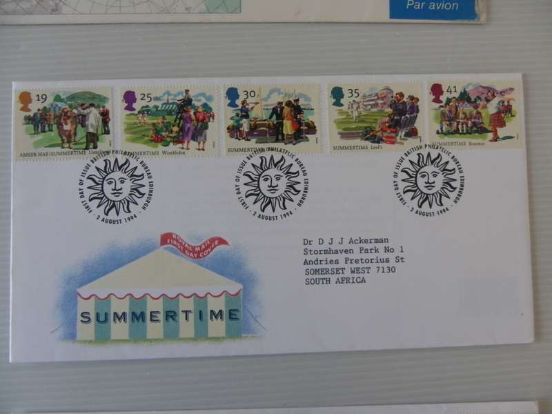 Great Britain (1994) - Summer Time Illustrated FDC
