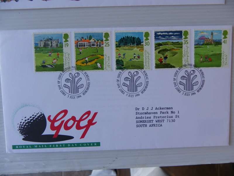 Great Britain (1994) - Golf Illustrated FDC