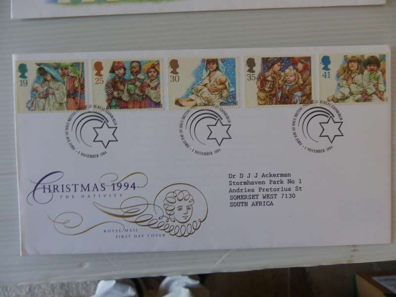 Great Britain (1994) - Christmas Illustrated FDC