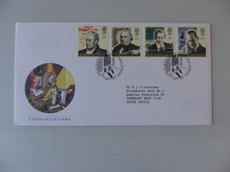 Great Britain (1995) - Communications Illustrated FDC