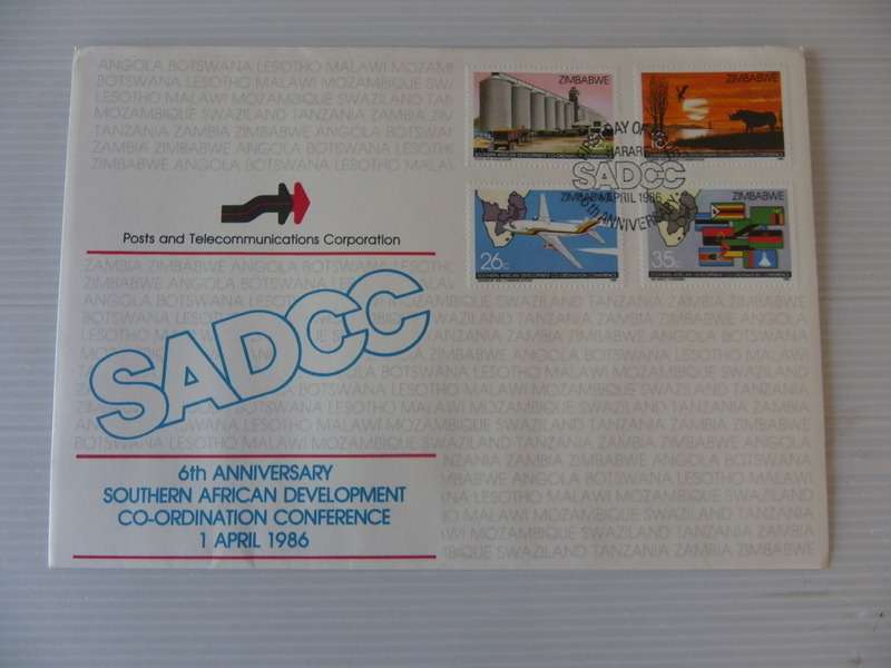 Zimbabwe (1986) - SADCC Illustrated FDC