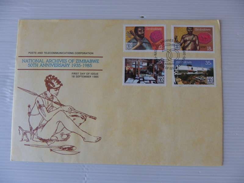 Zimbabwe (1985) - National Archives Illustrated FDC