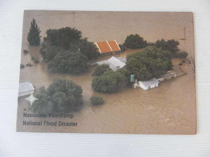 RSA 4.25.1 (1988) - Natal Floods Large FDC Unserviced