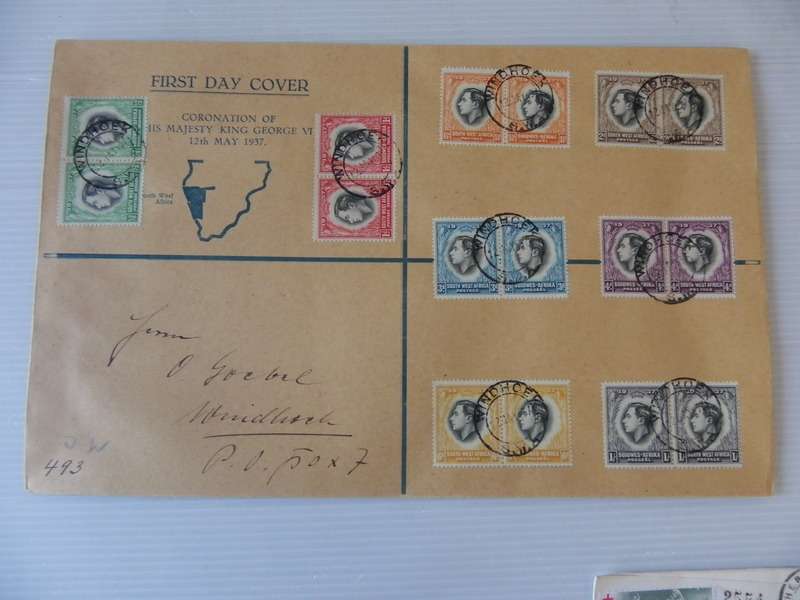 SWA (1937) - Coronation of King George VI Illustrated FDC