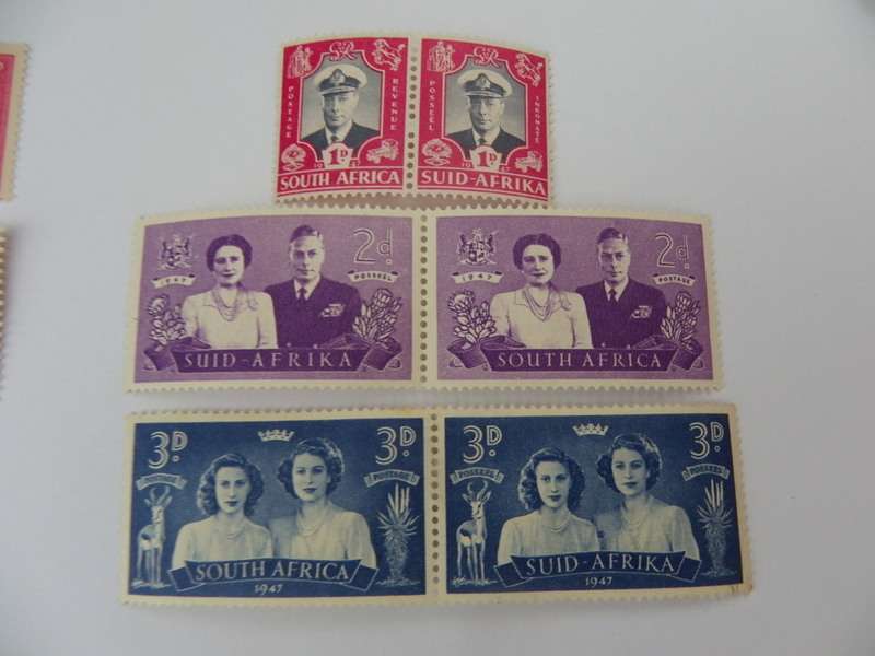 Union (1947) - Royal Visit Mint Set in Pairs