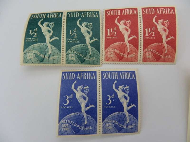 Union (1949) - 75th Anniversary of UPU Mint Set in Pairs