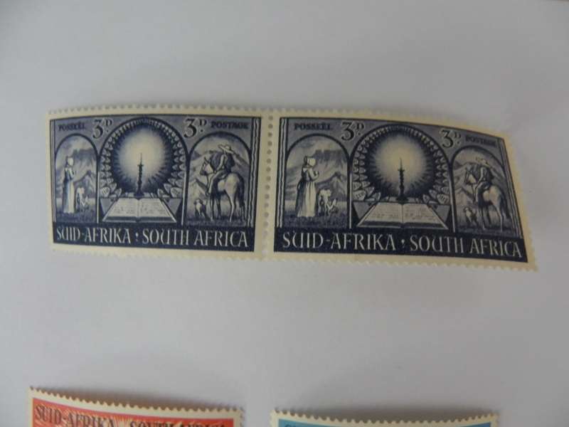 Union (1949) - Inauguration of the Voortrekker Monument 3d Mint Pair