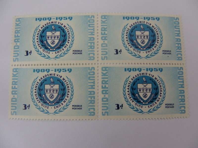 Union (1959) - 50th Anniversary of SA Academy of Science and Art Mint Block