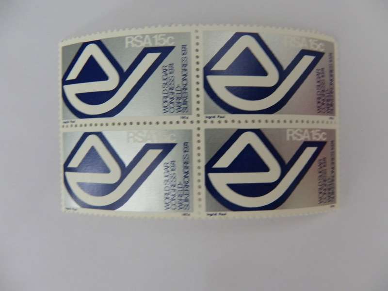 RSA 1.36 (1974) - 15th World Sugar Congress Mint Block of 4 Stamps