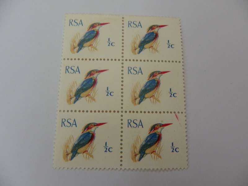 RSA 1st Definitive Series (1961) - 1/2 c Mint Block