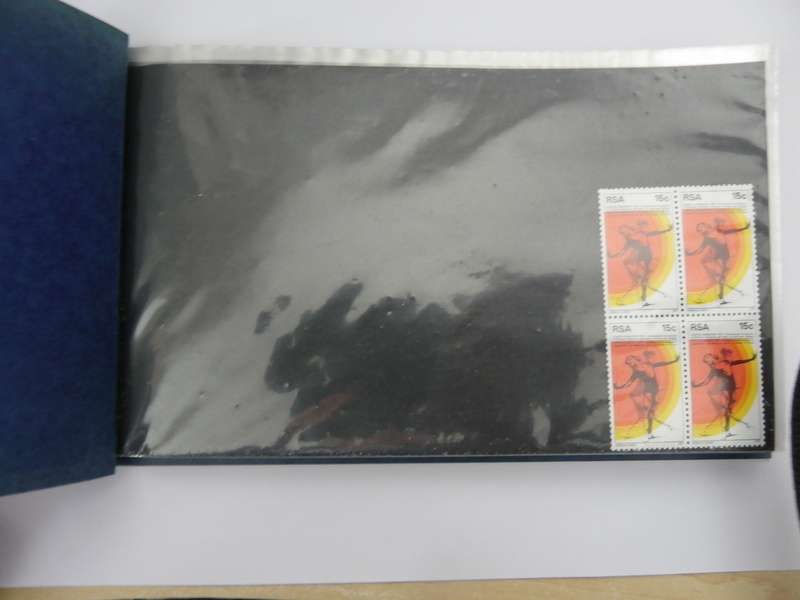 RSA 3rd Series in Blocks of 4 Mint stamps in Small Album (SACC @ R530)