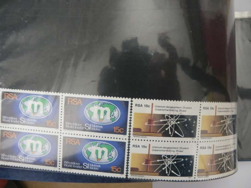 RSA 3rd Series in Blocks of 4 Mint stamps in Small Album (SACC @ R530)