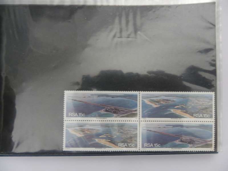 RSA 3rd Series in Blocks of 4 Mint stamps in Small Album (SACC @ R530)