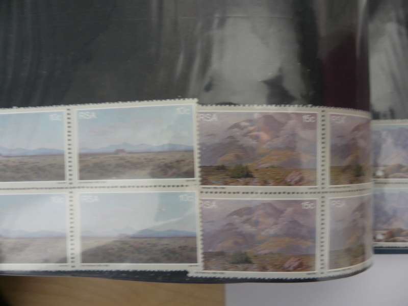 RSA 3rd Series in Blocks of 4 Mint stamps in Small Album (SACC @ R530)