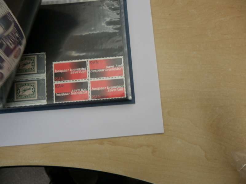 RSA 3rd Series in Blocks of 4 Mint stamps in Small Album (SACC @ R530)