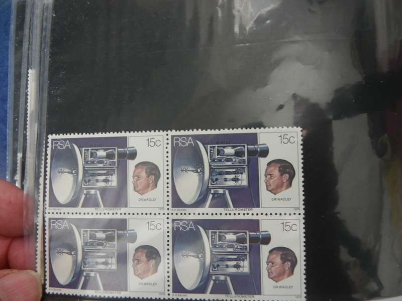RSA 3rd Series in Blocks of 4 Mint stamps in Small Album (SACC @ R530)