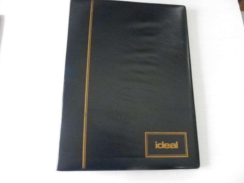 Dark Blue Ideal FDC Album with 3 pockets per page and with 12 Pages (Page size of 34 cm)