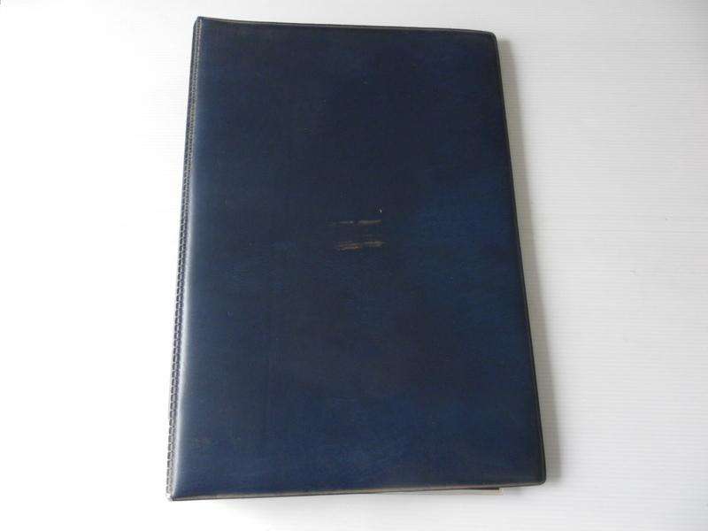 Blue FDC Album with 3 pockets per page and with 12 Pages (Page size of 34 cm)