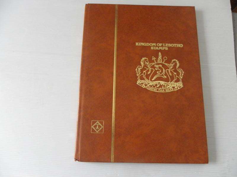 Brown Lesotho Stock Book with 8 Pages