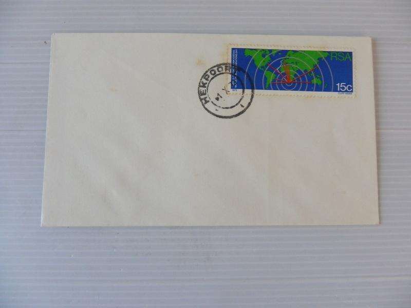 RSA 1.32 (1973) - World Telecommunications Day Private FDC