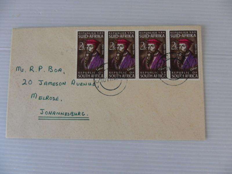 RSA (1964) - 400th Anniversary of Calvyn Private FDC