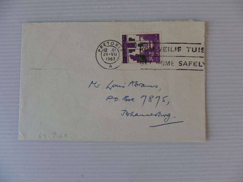 RSA (1963) - Old Letter