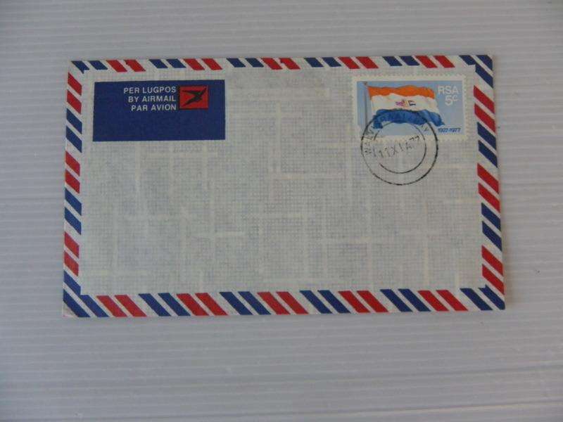 RSA 3.05 (2003) - SA Flag 50th Anniversary Private FDC