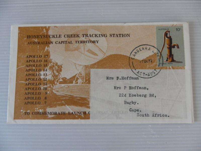 Australia (1972) - Honeysuckle Creek Tracking Station Illustrated FDC