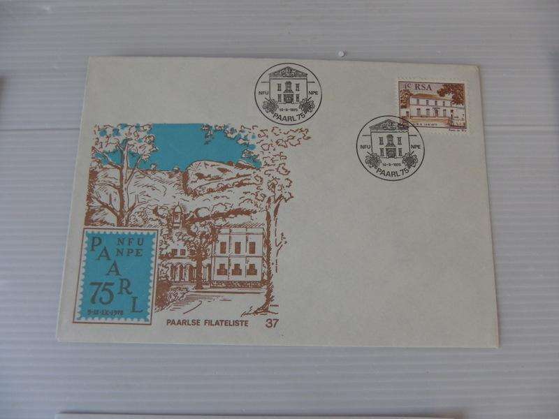 RSA (1975) - Paarl Philatelic Exhibition Illustrated FDC