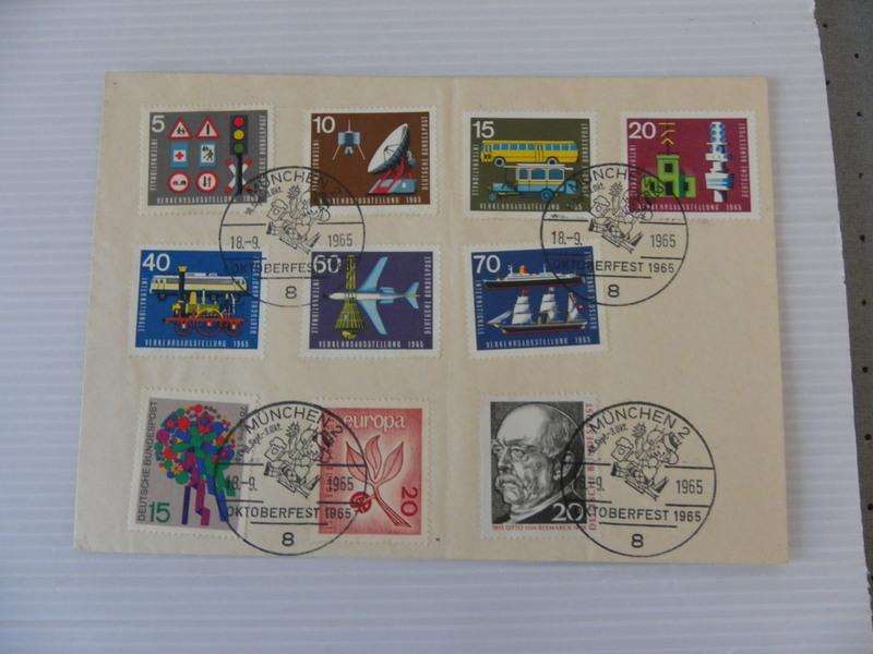 Germany (1965) - October Fest Illustrated FDC